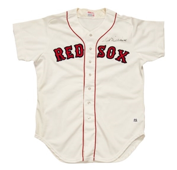 1982 Ted Williams Boston Red Sox   Signed Jersey 